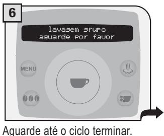 SAECO TALEA RING PLUS - O CICLO DE LAVAGEM NAO PODE SER INTERROMPIDO. UMA PESSOA DEVE ESTAR PRESENTE DURANTE A OPERacao. - 6