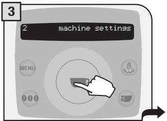 SAECO TALEA RING PLUS - SETTING THE LANGUAGE - 3