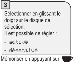 SAECO TALEA RING PLUS - MENU « ALERTE Filtre » - 3