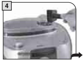 SAECO TALEA RING PLUS - ONLY INSERT ONE SCOOP OF GROUND COFFEE AT A TIME. TWO CUPS OF COFFEE CANNOT BE DISPENSED AT THE SAME TIME. - 4