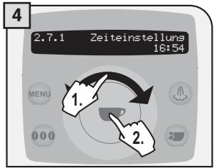SAECO TALEA RING PLUS - Zeiteinstellung - 4