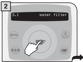 SAECO TALEA RING PLUS - Litres remaining - 2