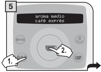 SAECO TALEA RING PLUS - 2.PROGRAMACION EN EL MENU "PROGRAMACION BEBIDAS" - 10
