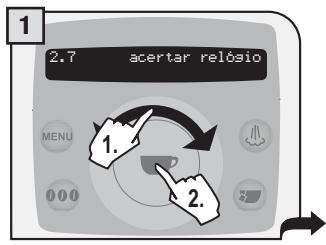 SAECO TALEA RING PLUS - Acertar a hora - 1