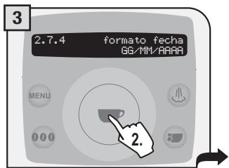 SAECO TALEA RING PLUS - Formato fecha - 3