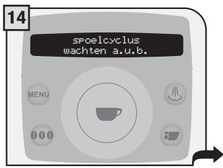 SAECO TALEA RING PLUS - TIJDENS DEZE OPERATIE MOET IEMAND AANWEZIG ZIJN. OPGELET! GEBRUIK NOOIT AZIJN ALS ONTKALKINGSMIDDEL. - 14