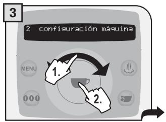 SAECO TALEA RING PLUS - MENÜ “DUREZA AGUA” - 3