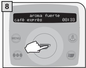 SAECO TALEA RING PLUS - SUMINISTRO DE CAPUCHINO - 9