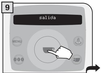 SAECO TALEA RING PLUS - CONFIGURAR EL IDIOMA - 9