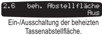SAECO TALEA RING PLUS - EINSTELLUNGEN DER MASCHINE - 6