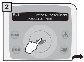 SAECO TALEA RING PLUS - RESTORE SETTINGS - 2