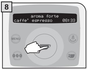 SAECO TALEA RING PLUS - EROGAZIONE CAPPUCCINO - 9