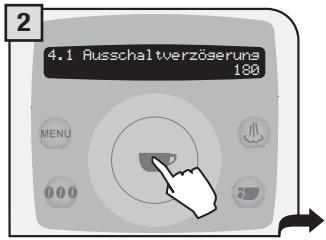 SAECO TALEA RING PLUS - VERZÖGERUNG DER AUSSCHALTUNG - 2