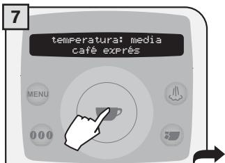 SAECO TALEA RING PLUS - 2.PROGRAMACION EN EL MENU "PROGRAMACION BEBIDAS" - 7