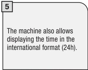 SAECO PRIMEA RING - Time format - 5