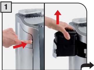 SAECO PRIMEA RING - FILLING THE MILK CONTAINER - 1