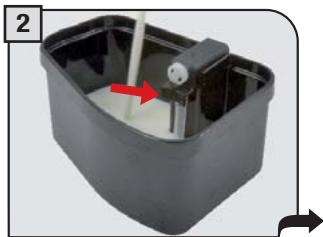 SAECO PRIMEA RING - FILLING THE MILK CONTAINER - 2