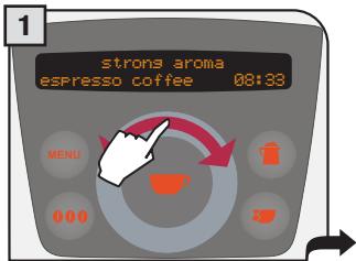 SAECO PRIMEA RING - ESPRESSO / COFFEE / LONG COFFEE - 1