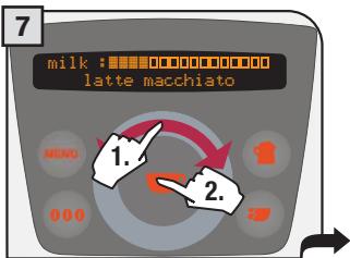 SAECO PRIMEA RING - 2.PROGRAMMING FROM THE "BEVERAGE SETTINGS" MENU - 8
