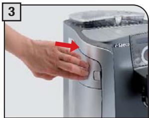 SAECO PRIMEA RING - FILLING THE MILK CONTAINER - 3