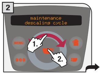 SAECO PRIMEA RING - WARNING! DESCALING MUST BE COMPLETED WITHIN 24 HOURS FROM ITS INTERRUPTION. - 4