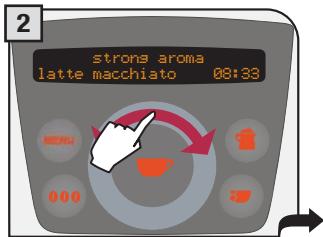 SAECO PRIMEA RING - LATTE MACCHIATO - 3