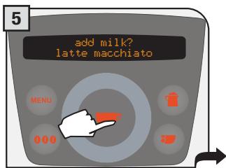 SAECO PRIMEA RING - LATTE MACCHIATO - 6