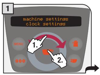 SAECO PRIMEA RING - Time setting - 1