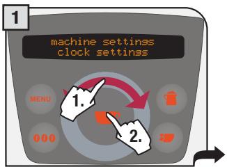 SAECO PRIMEA RING - Time format - 1