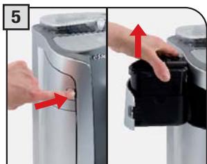 SAECO PRIMEA RING - Milk circuit rinse cycle - 5