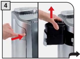SAECO PRIMEA RING - Milk wash cycle - 4