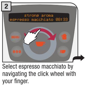 SAECO PRIMEA RING - ESPRESSOMACCHIATO - 2