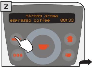 SAECO PRIMEA RING - 2.PROGRAMMING FROM THE "BEVERAGE SETTINGS" MENU - 3