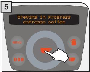 SAECO PRIMEA RING - dispensing beverages with ground COFFEE - 6