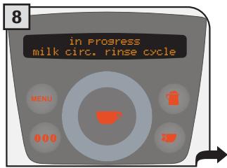 SAECO PRIMEA RING - milk circuit washing   espresso coffee 08:33 - 2