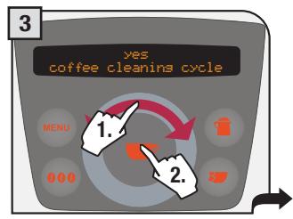 SAECO PRIMEA RING - Coffee wash cycle - 4