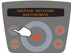 SAECO PRIMEA RING - MACHINE SETTINGS - 1