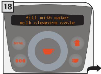SAECO PRIMEA RING - Milk wash cycle - 18