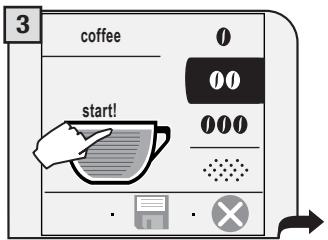SAECO TALEA TOUCH PLUS - COFFEE SETTINGS - 3