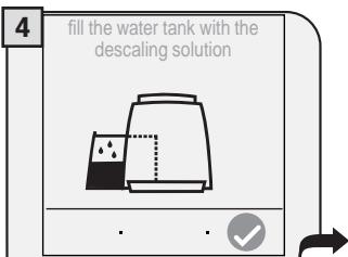 SAECO TALEA TOUCH PLUS - WARNING! NEVER USE VINEGAR AS A DESCALER. - 6