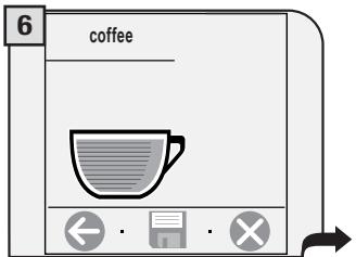 SAECO TALEA TOUCH PLUS - COFFEE SETTINGS - 6