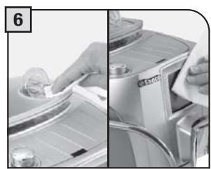 SAECO TALEA TOUCH PLUS - GENERAL MACHINE CLEANING - 6