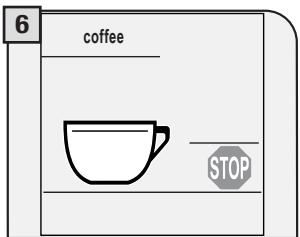 SAECO TALEA TOUCH PLUS - INSERT ONLY ONE SCOOP OF GROUND COFFEE AT A TIME. TWO CUPS OF COFFEE CANNOT BE DISPENSED AT THE SAME TIME. - 6