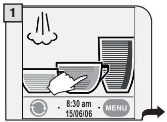 SAECO TALEA TOUCH PLUS - COFFEE SETTINGS - 1
