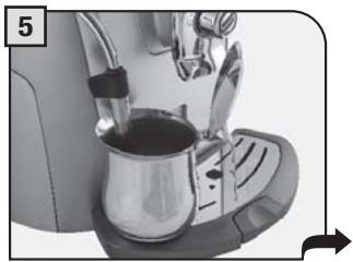 SAECO TALEA TOUCH PLUS - HOT WATER DISPENSING - 6