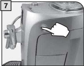 SAECO TALEA TOUCH PLUS - STARTING THE MACHINE - 7