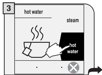 SAECO TALEA TOUCH PLUS - HOT WATER DISPENSING - 4