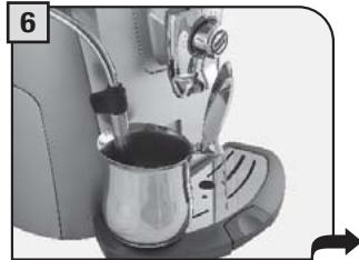 SAECO TALEA TOUCH PLUS - STARTING THE MACHINE - 6