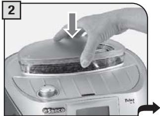 SAECO TALEA TOUCH PLUS - STARTING THE MACHINE - 2