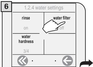 SAECO TALEA TOUCH PLUS - INTENZA WATER FILTER - 6